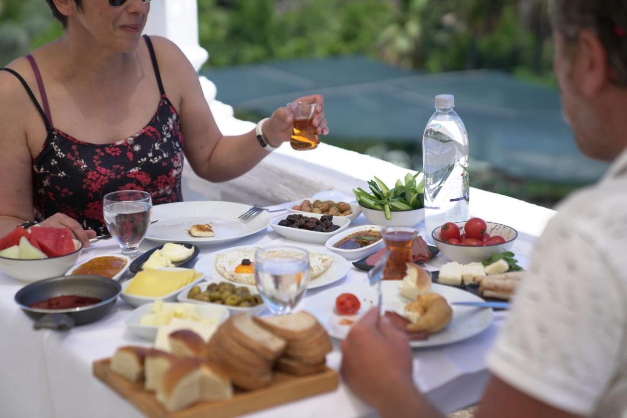 Aspat Hotel Bodrum - Beach&Restaurant Экстерьер фото