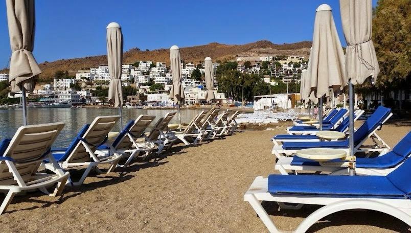 Aspat Hotel Bodrum - Beach&Restaurant Экстерьер фото