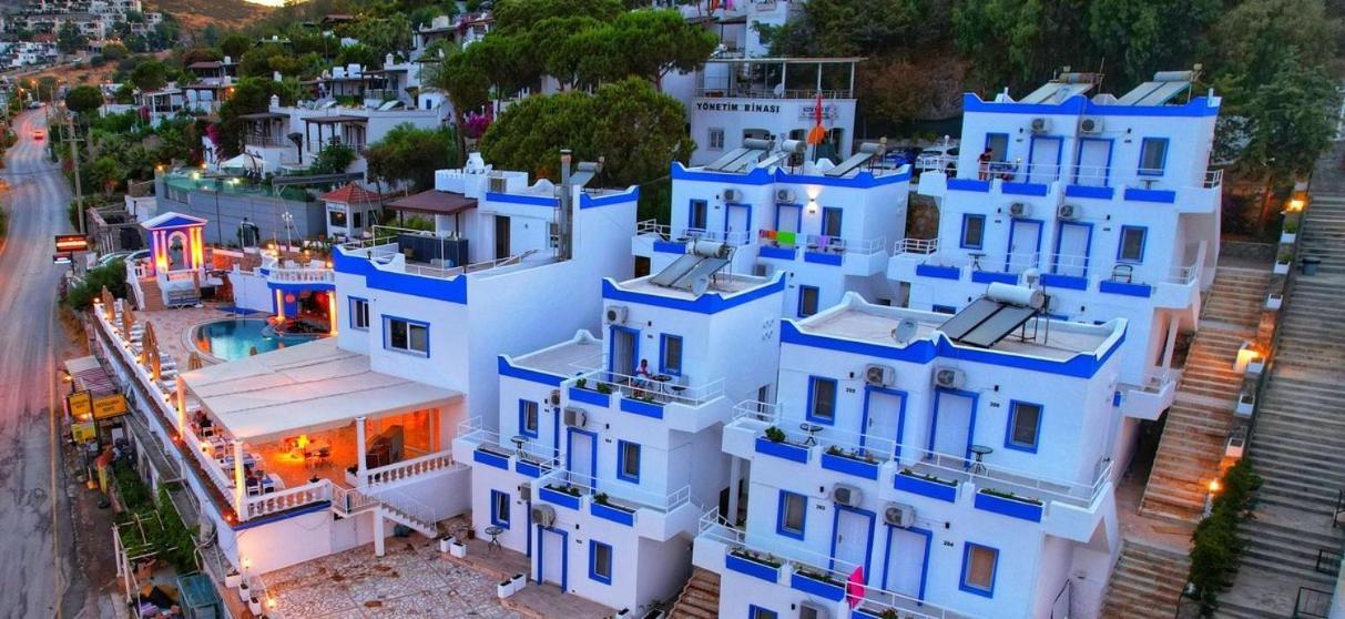 Aspat Hotel Bodrum - Beach&Restaurant Экстерьер фото